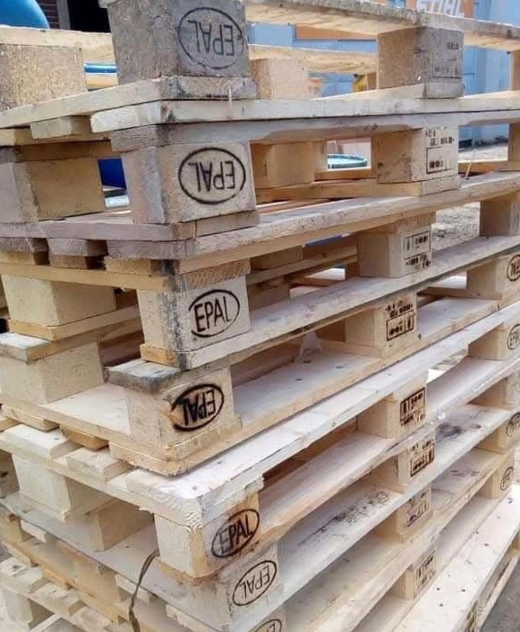 Used EPAL Euro Pallet 1200 × 800 × 144 mm
